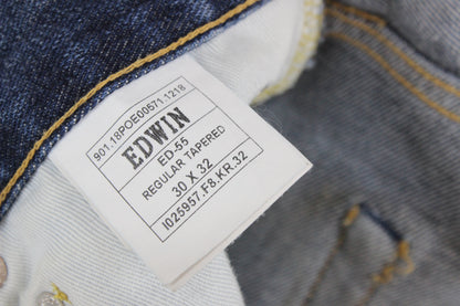 Mens Jeans Tapered Denim Classic