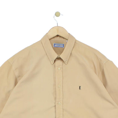 Mens Shirt Short Sleeve Polyester