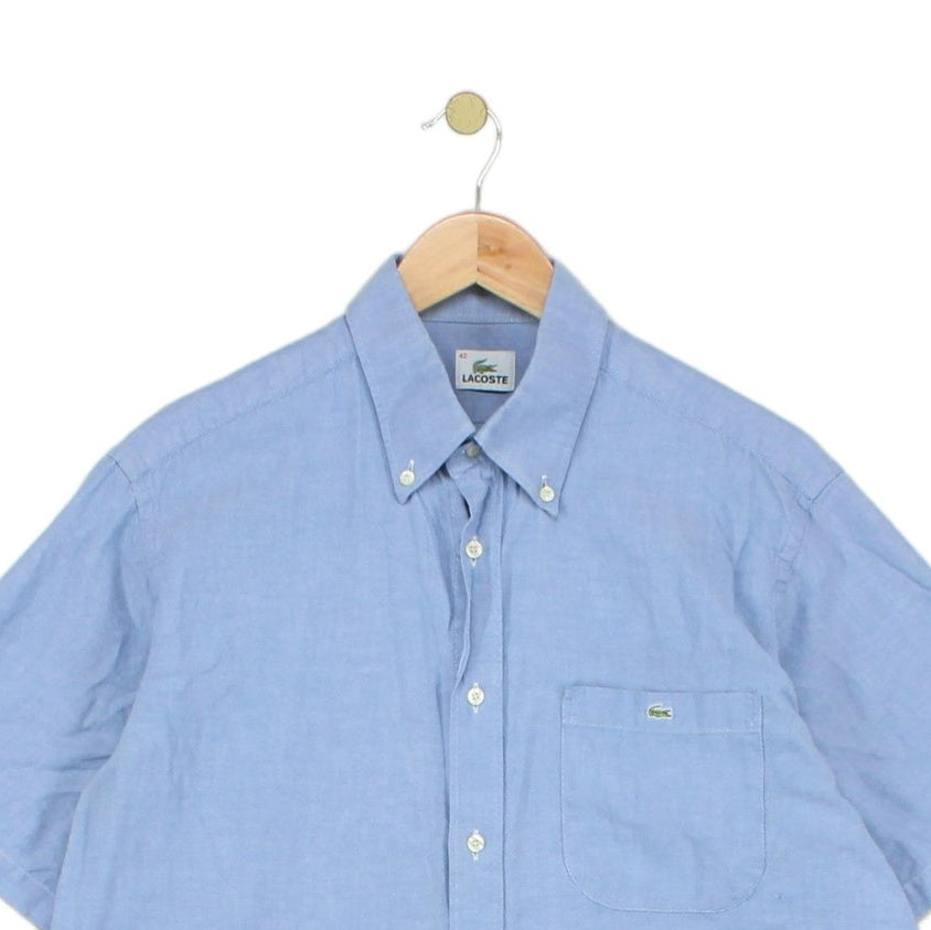 Mens Shirt Short Sleeve Button Up Summer