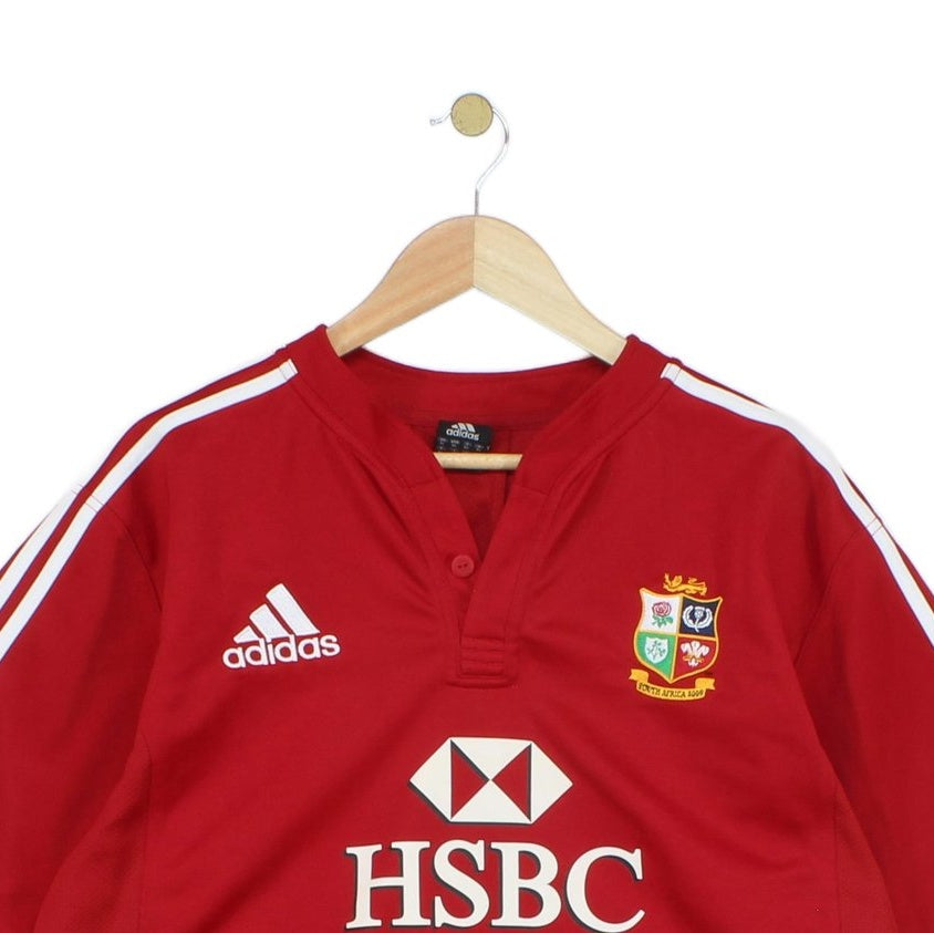 Mens British Lions 2009 Rugby Jersey Sport Short Sleeve