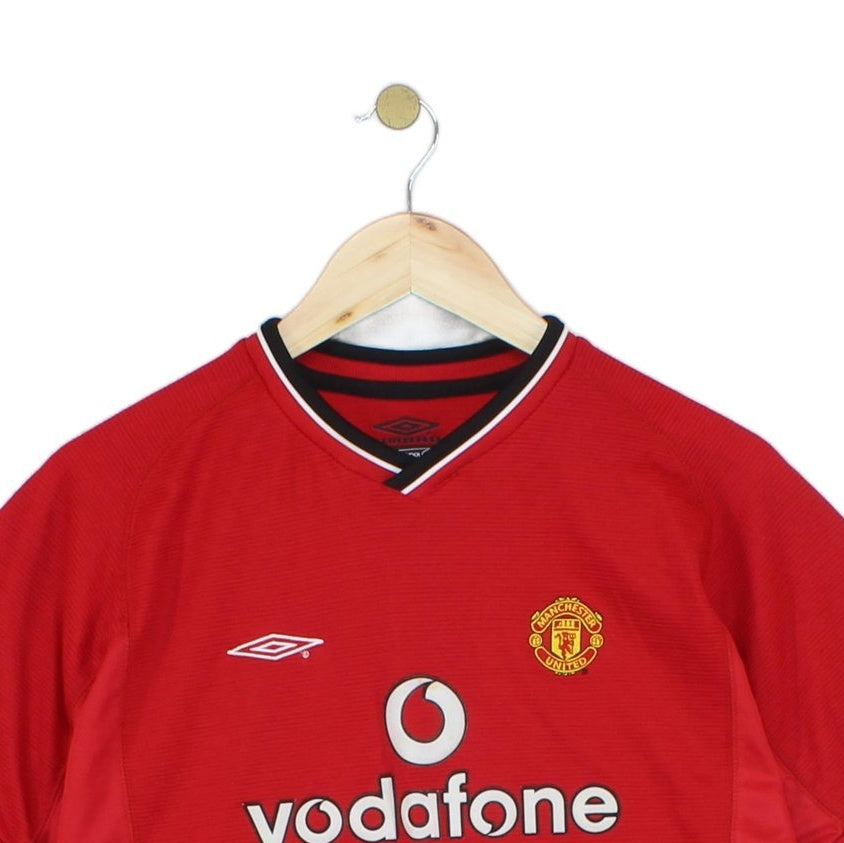 Boys Manchester United 2000-01 Football Shirt