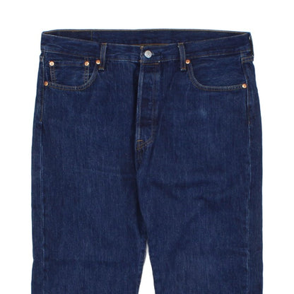Mens 501 Jeans Classic Fit Denim Straight