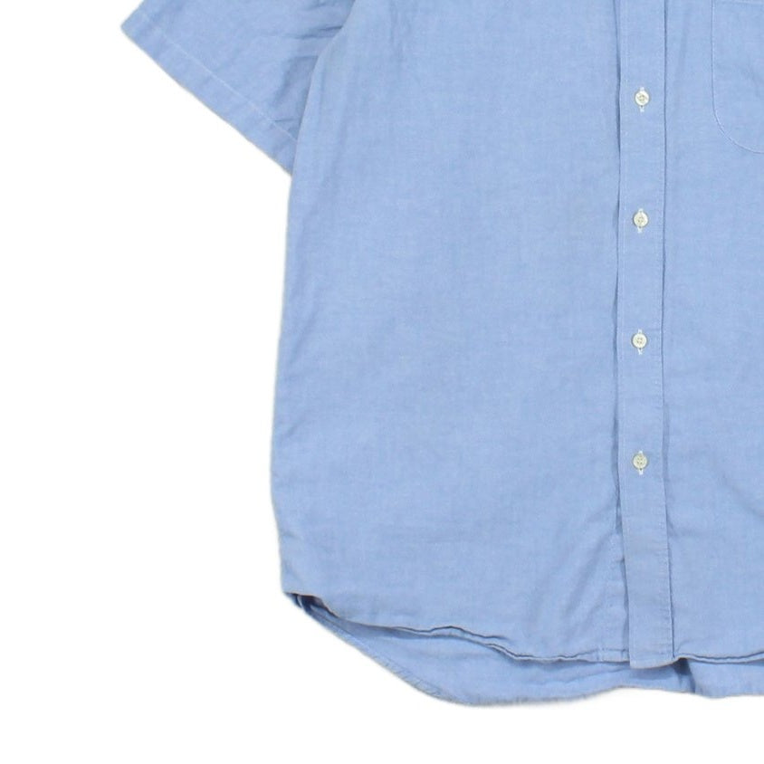 Mens Shirt Short Sleeve Button Up Summer