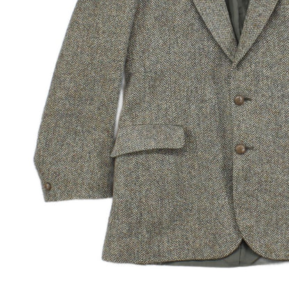 Mens Harris Tweed Blazer Uk Made Formal