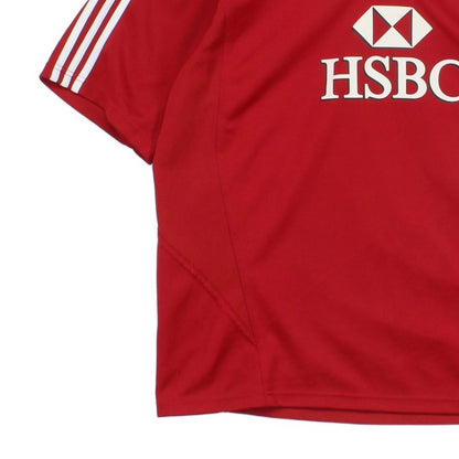 Mens British Lions 2009 Rugby Jersey Sport Short Sleeve