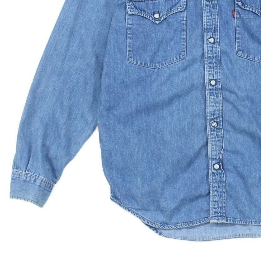 Mens Denim Shirt Made In Portugal Western