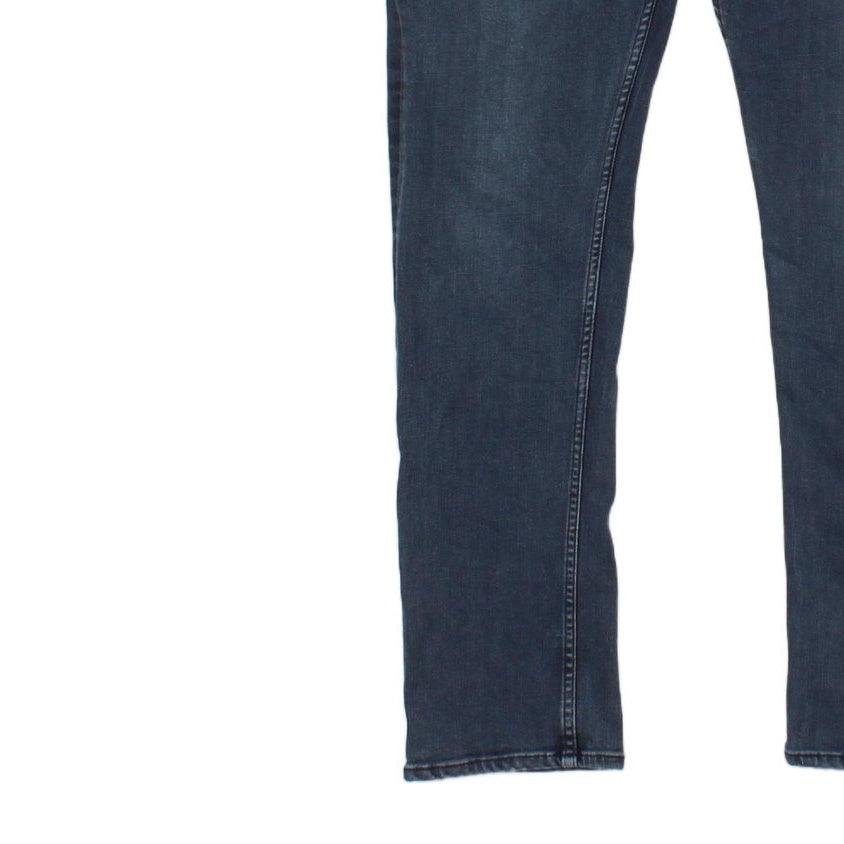 Mens Grover Jeans Stretch Denim Slim Fit Button Fly