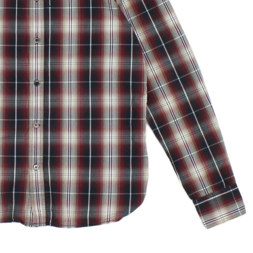 Mens Plaid Shirt Long Sleeve Button Up