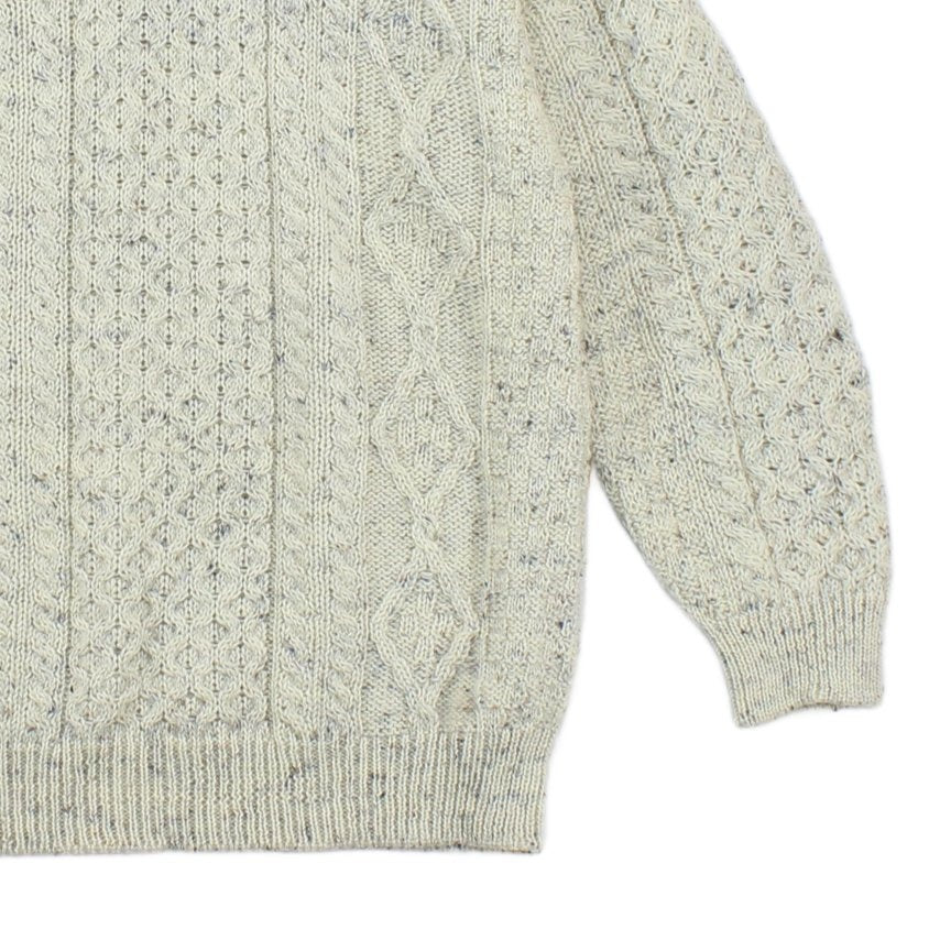 Mens Cable Knit Jumper Uk Made Chunky Knit