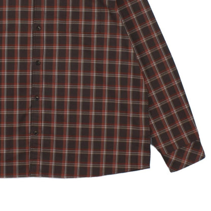 Mens Check Shirt Long Sleeve Plaid