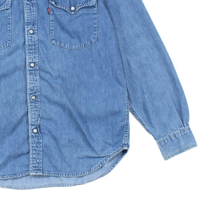 Mens Denim Shirt Made In Portugal Western