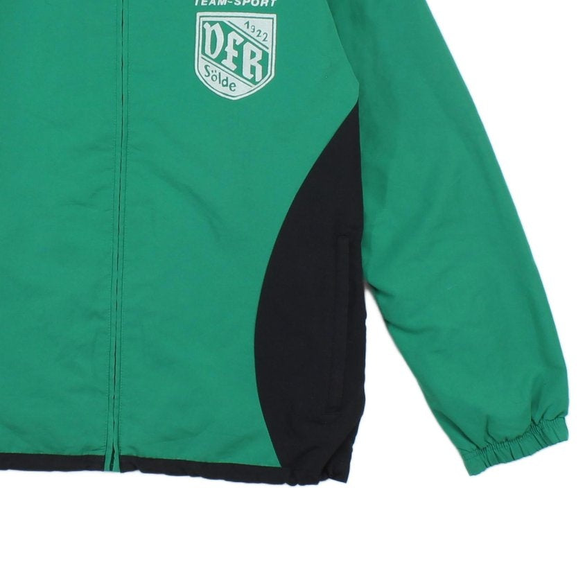 Mens Track Jacket Full Zip Logo