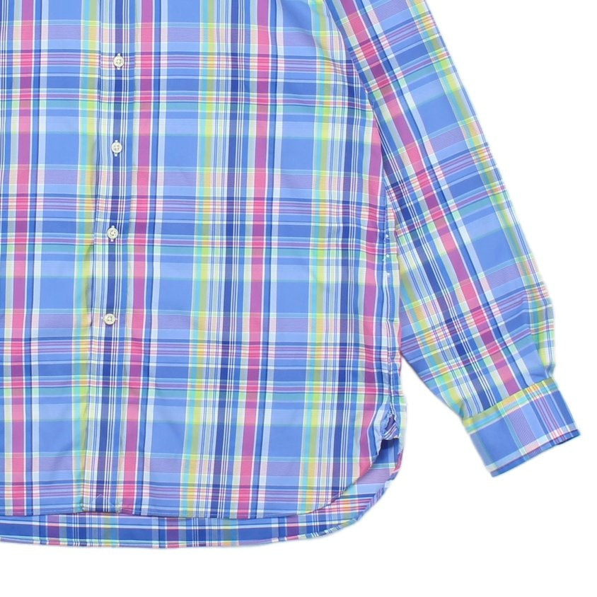 Mens Plaid Shirt Performance Button Up