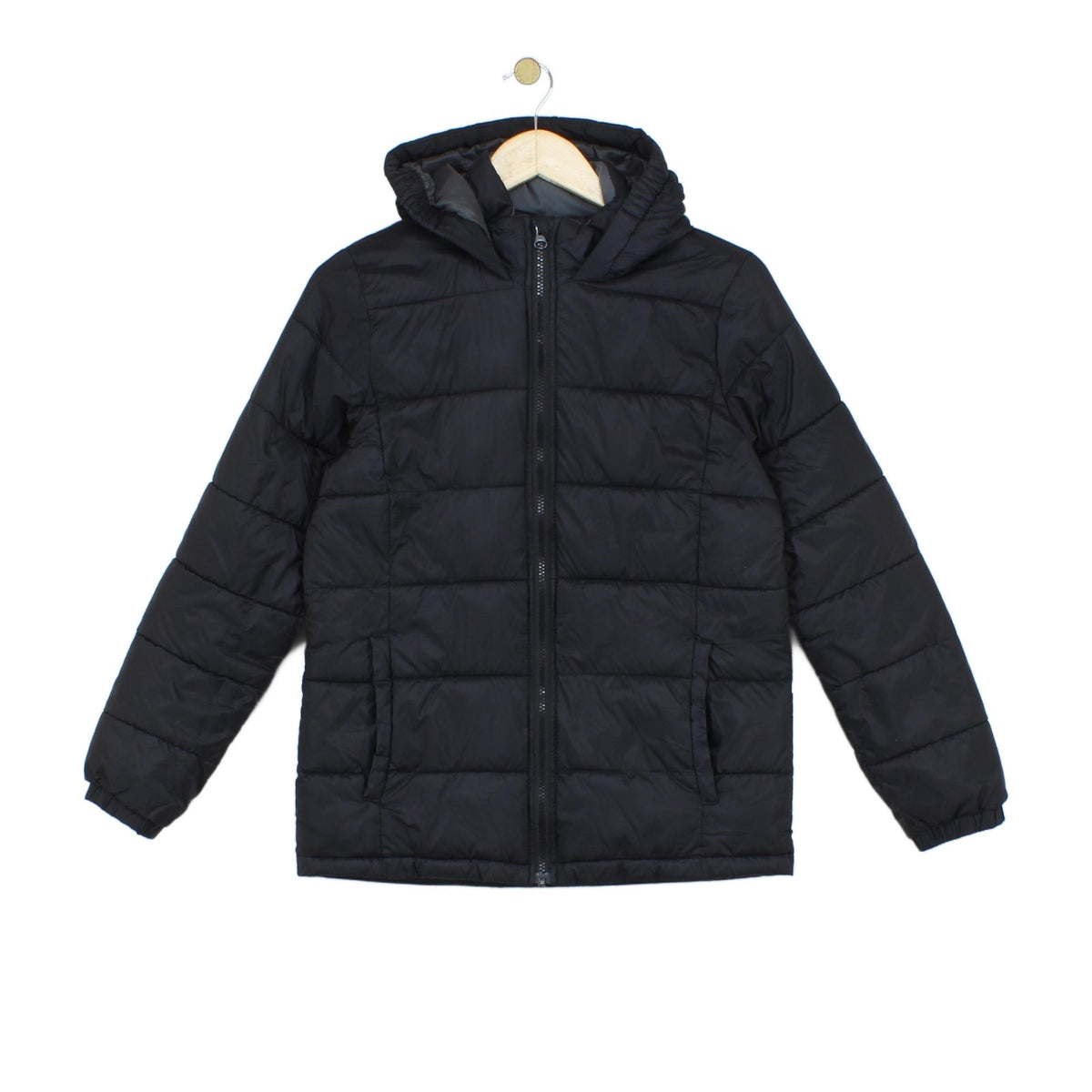 Boys Puffer Jacket Hooded Outdoor