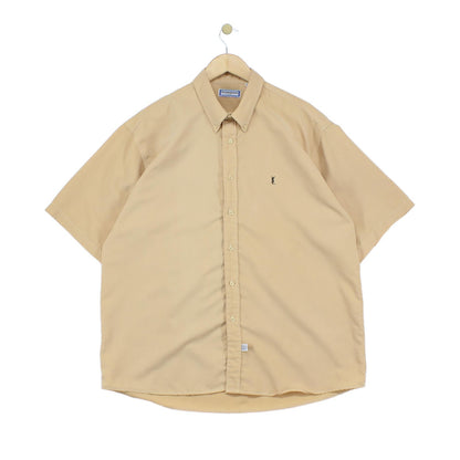 Mens Shirt Short Sleeve Polyester