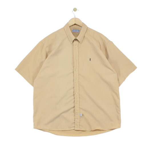 Mens Shirt Short Sleeve Polyester