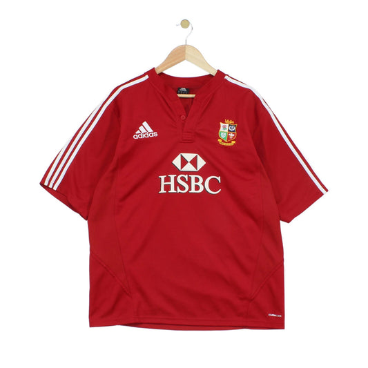 Mens British Lions 2009 Rugby Jersey Sport Short Sleeve