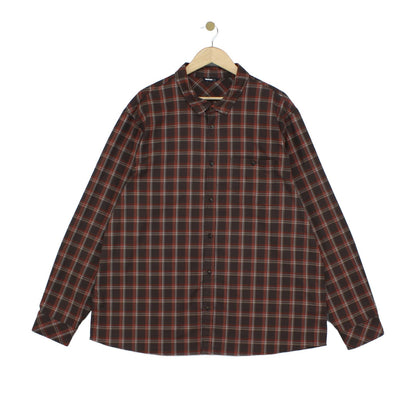 Mens Check Shirt Long Sleeve Plaid