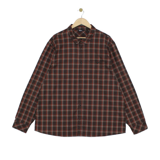 Mens Check Shirt Long Sleeve Plaid