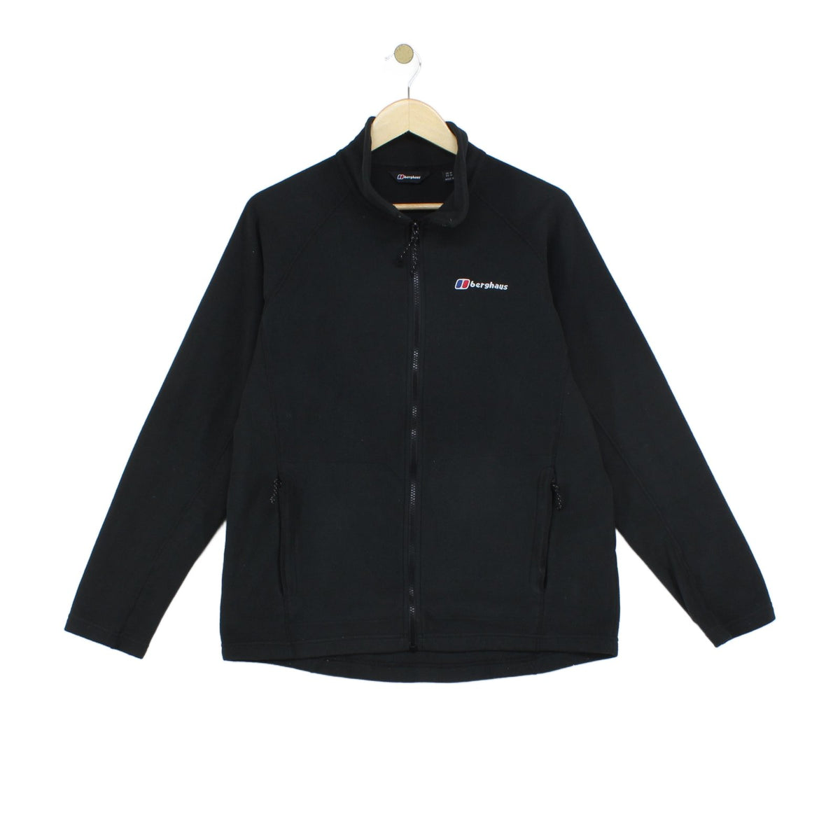 Mens Fleece Jacket Outdoor Lightweight Full Zip