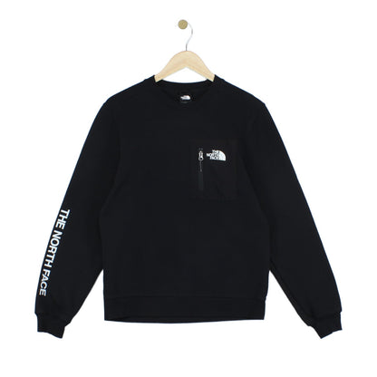 Mens Sweatshirt Panelled