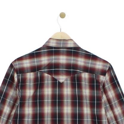 Mens Plaid Shirt Long Sleeve Button Up