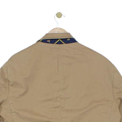 Womens Blazer Notch Lapel Button Cuffs