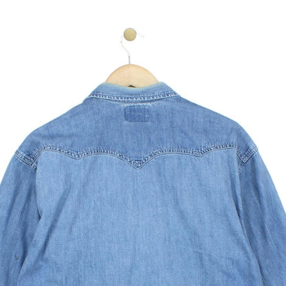 Mens Denim Shirt Made In Portugal Western