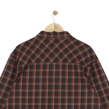 Mens Check Shirt Long Sleeve Plaid