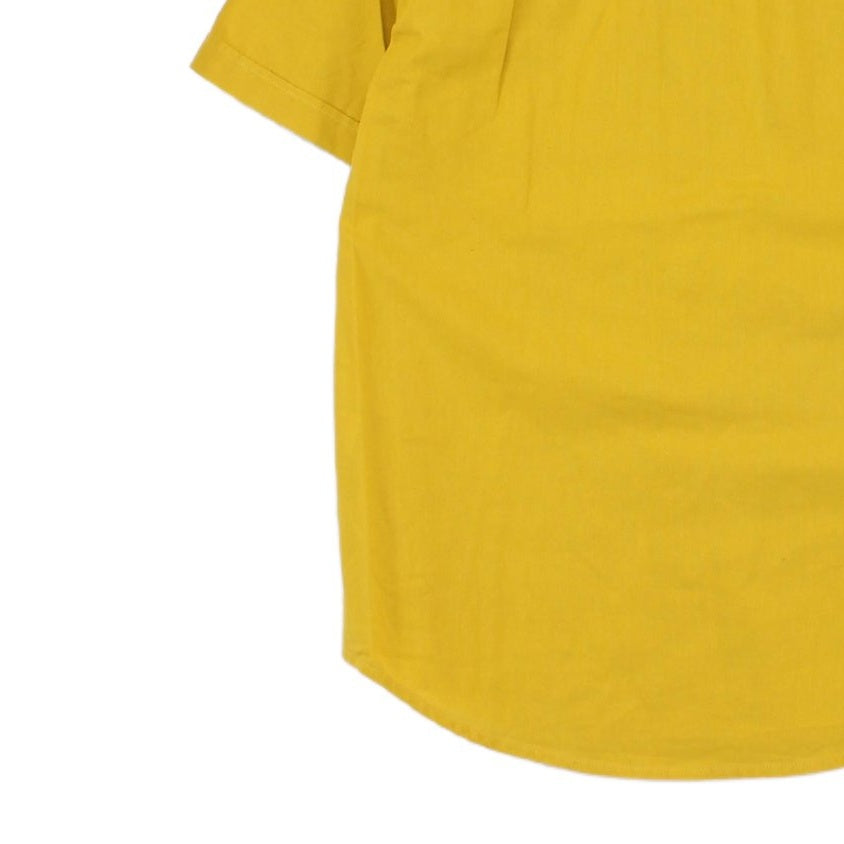 Mens Shirt Slim Fit Short Sleeve Button Up