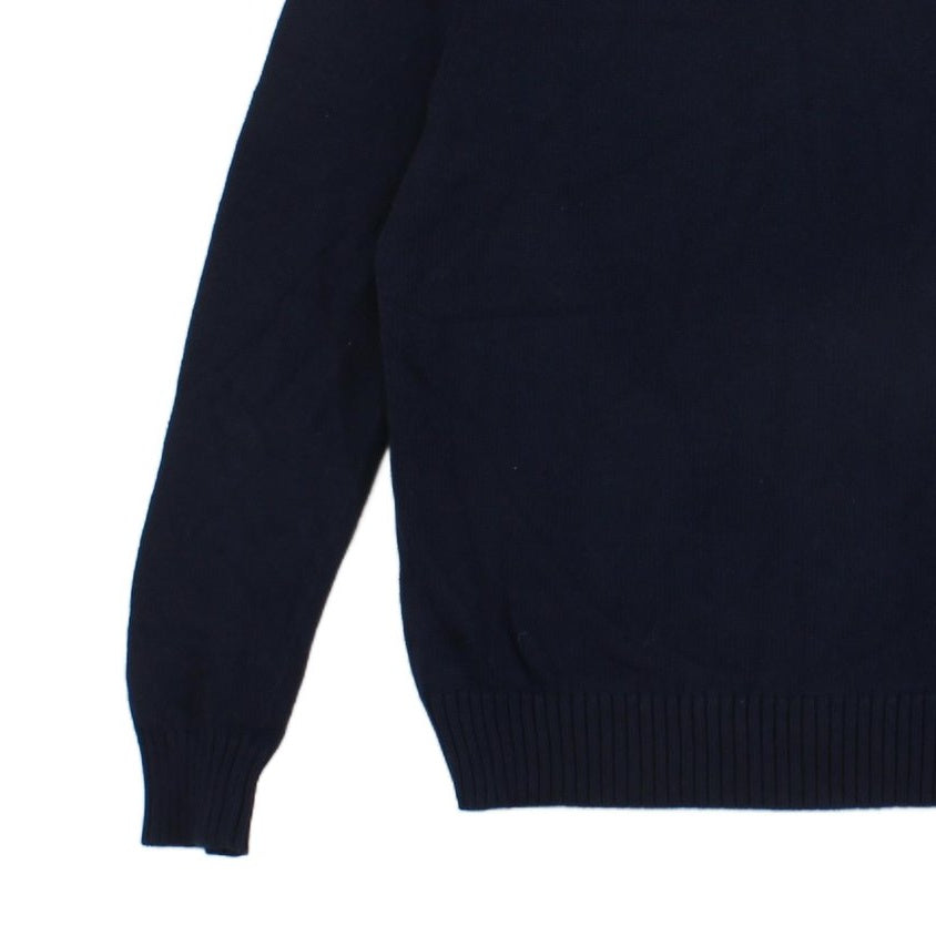 Mens Jumper Crew Neck Classic Pullover Cotton