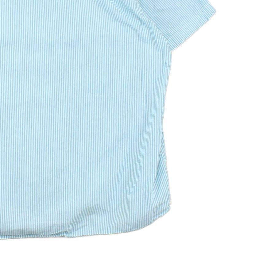 Mens Shirt Short Sleeve Custom Fit Button Down