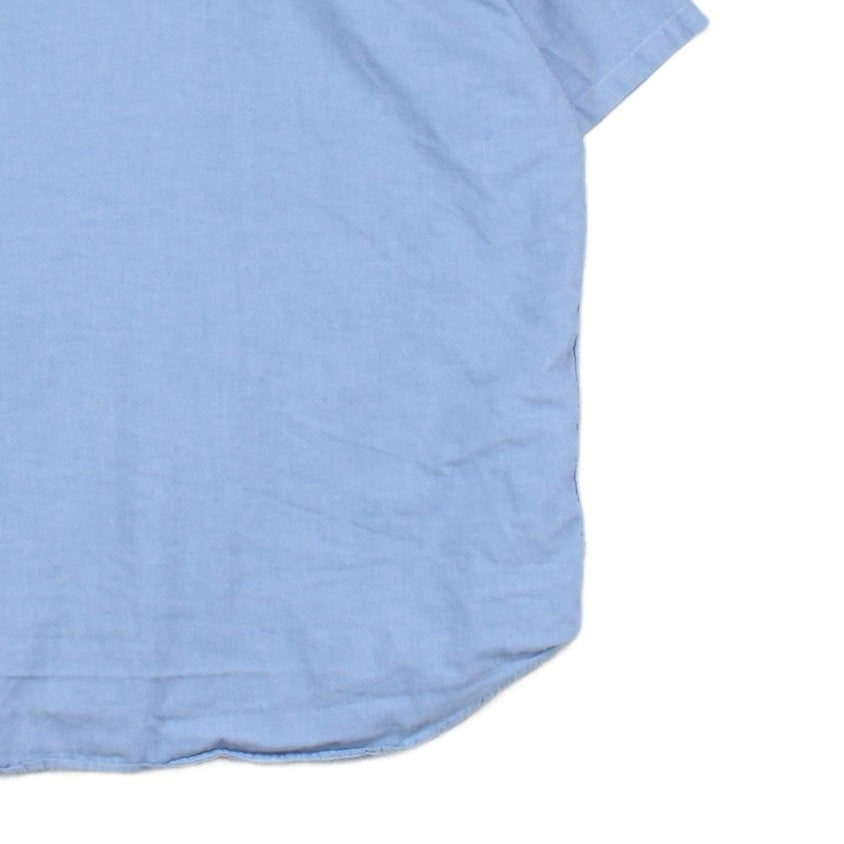Mens Shirt Short Sleeve Button Up Summer