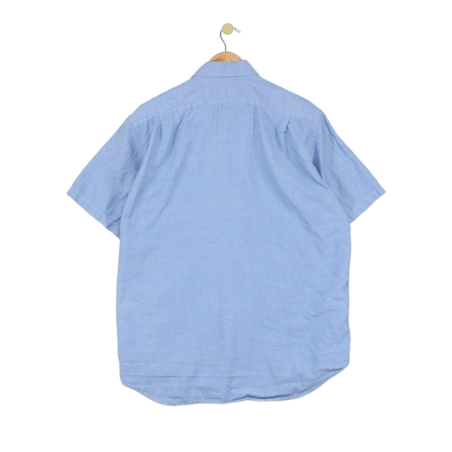 Mens Shirt Short Sleeve Button Up Summer