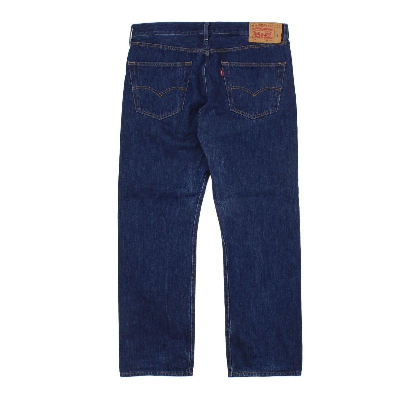 Mens 501 Jeans Classic Fit Denim Straight