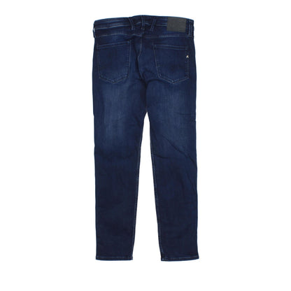 Mens Anbass Jeans Denim Slim Fit Dark Wash