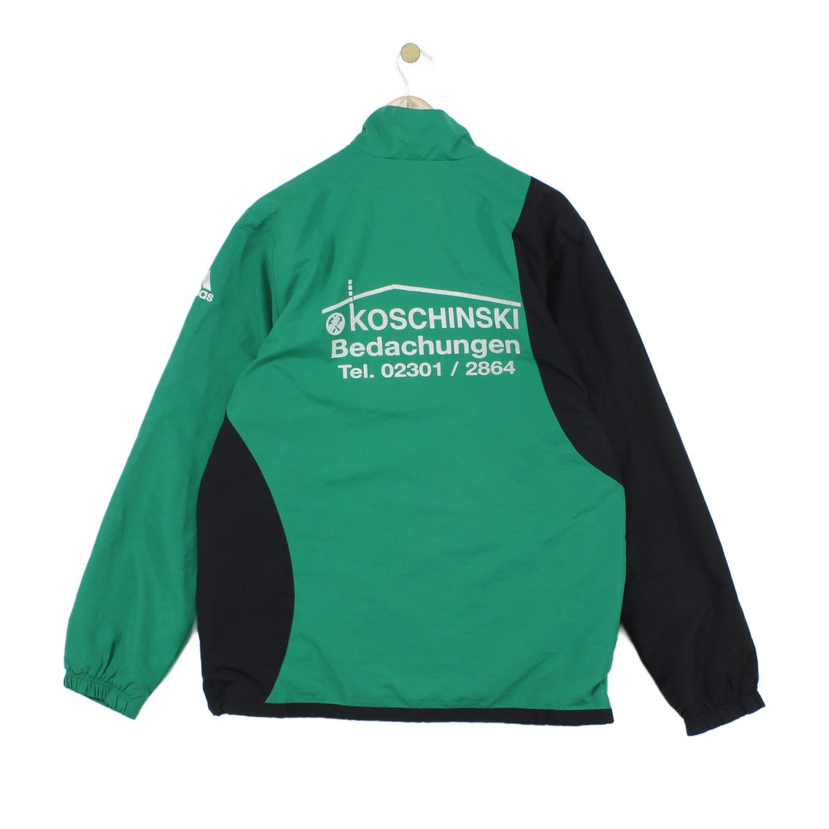 Mens Track Jacket Full Zip Logo