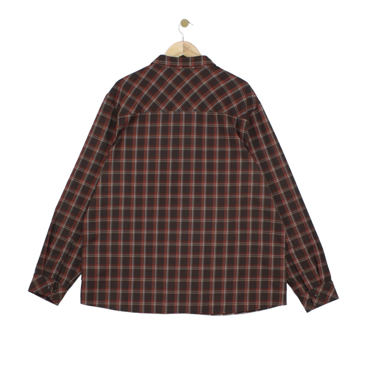 Mens Check Shirt Long Sleeve Plaid
