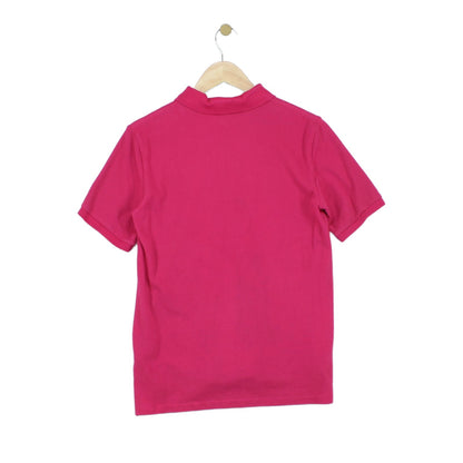 Girls Polo Shirt Short Sleeve Classic Logo