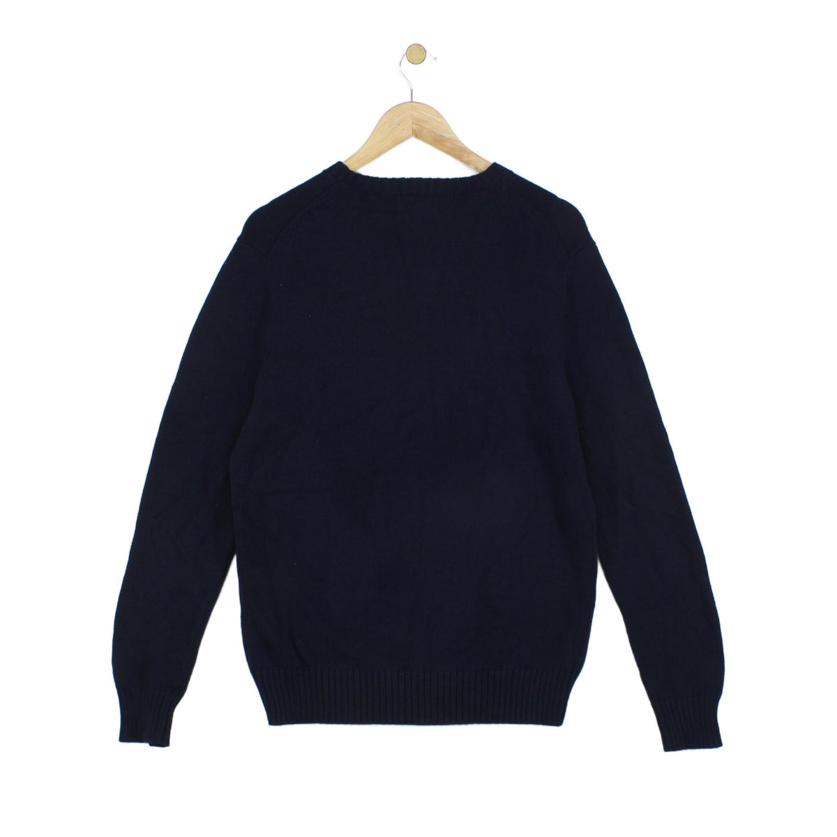 Mens Jumper Crew Neck Classic Pullover Cotton