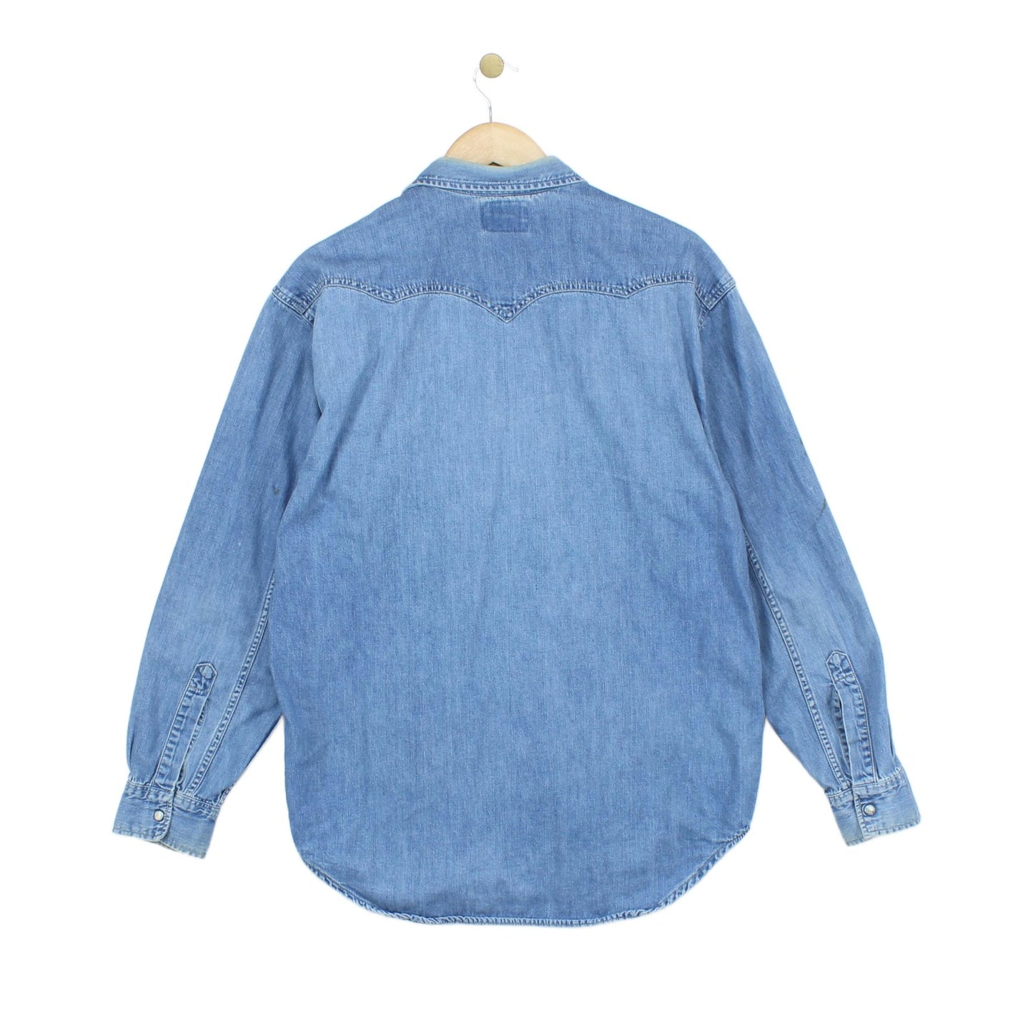 Mens Denim Shirt Made In Portugal Western