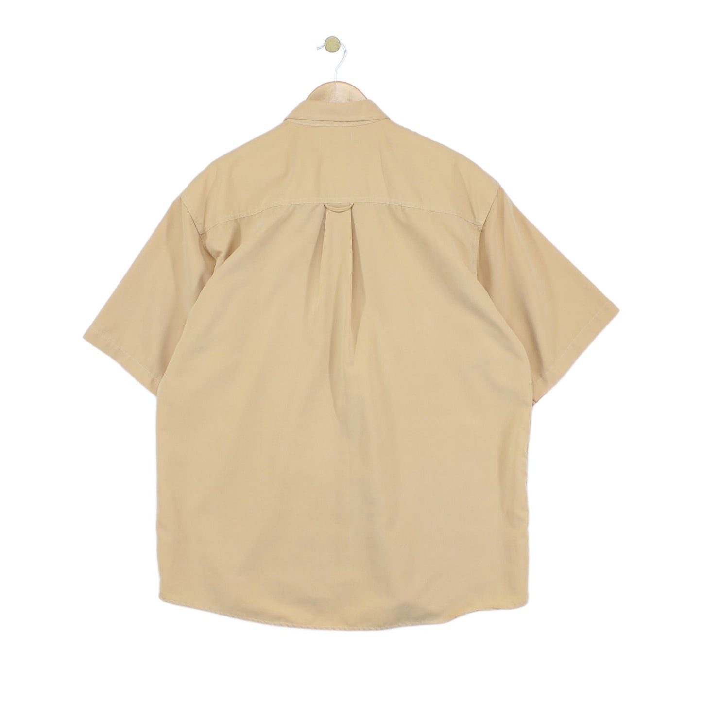 Mens Shirt Short Sleeve Polyester