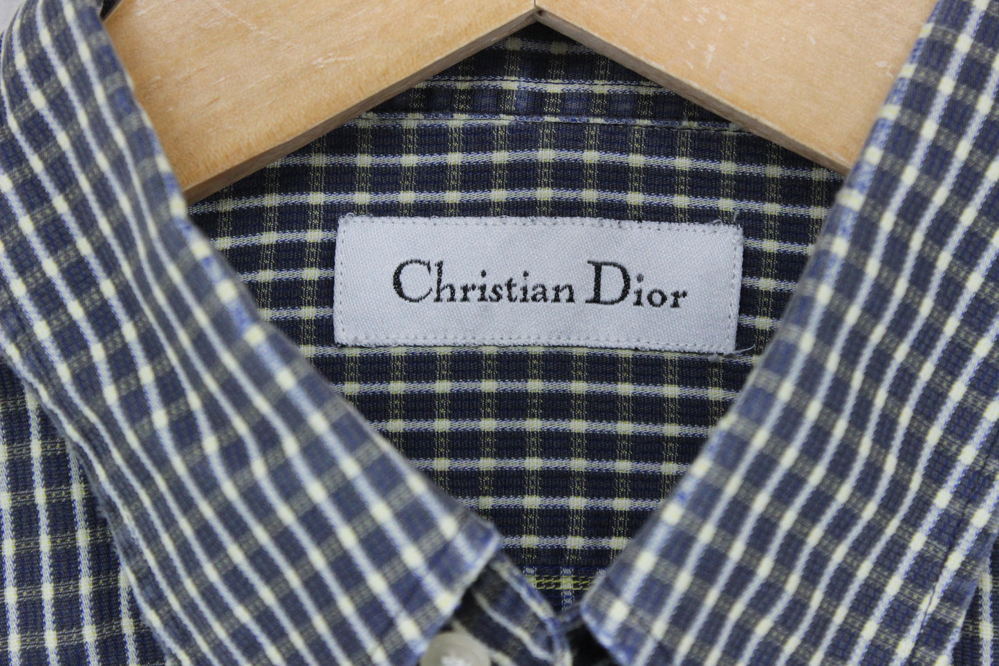 Mens Shirt  Check Button Up