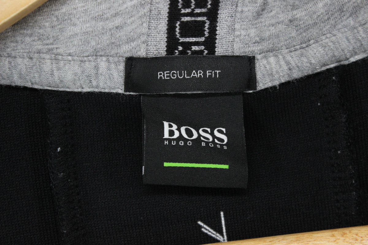 Mens Hoodie Regular Fit Full Zip Logo