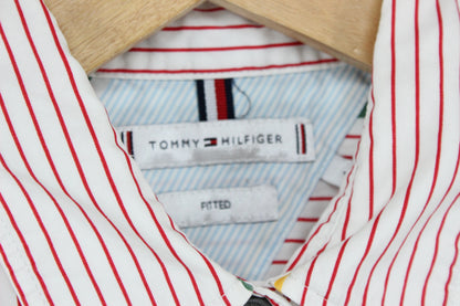 Womens Striped Shirt Long Sleeve Fitted