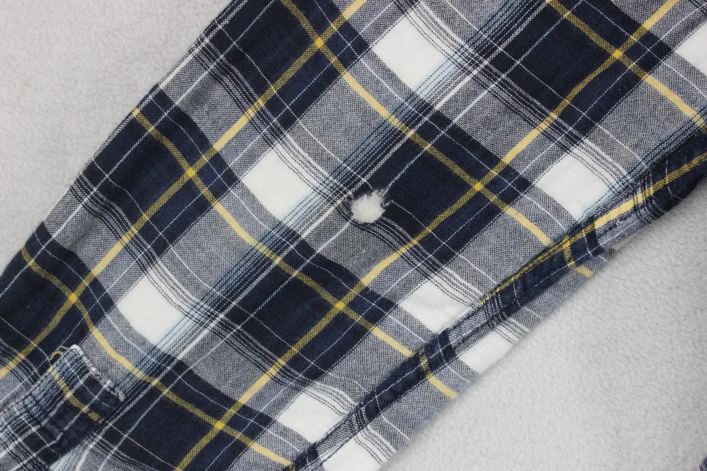 Mens Check Shirt Western Button Up