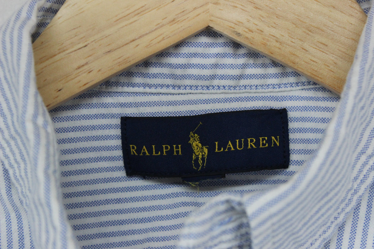 Womens Striped Shirt Button Up Long Sleeve