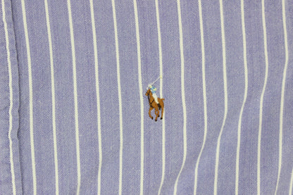 Mens Striped Shirt Button Down