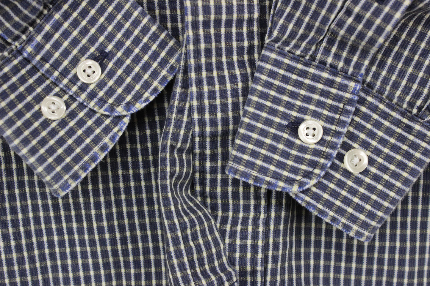 Mens Shirt  Check Button Up