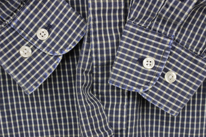 Mens Shirt  Check Button Up